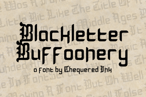 Blackletter Buffoonery