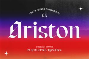 Related font CS Ariston