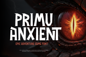 Related font Primu Anxient