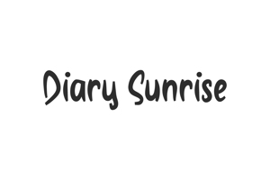Diary Sunrise