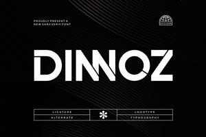 Related font Dinnoz