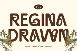 Related font CS Regina Drawn