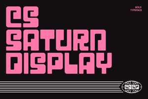 Related font CS Saturn