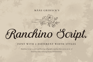Ranchino Script Thin
