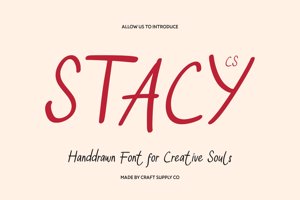 Related font CS Stacy