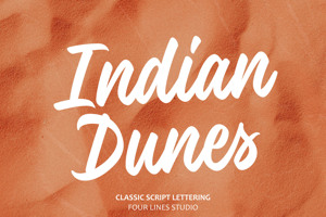 Related font Indian Dunes