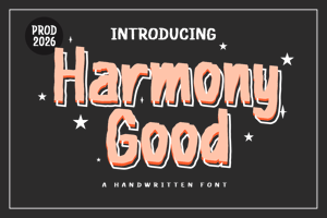 Related font Harmony Good