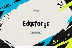 Related font Edgeforge
