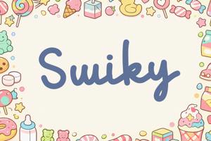 Related font Swiky