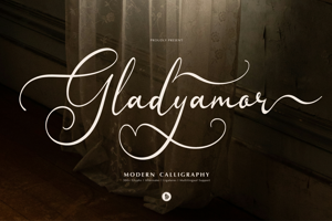 Related font Gladyamor