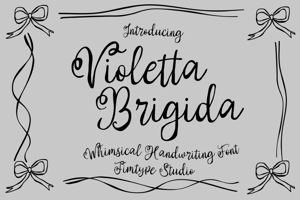 Related font Violetta Brigida