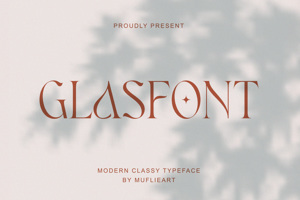 Glasfont