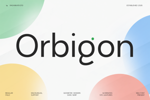 Related font Orbigon