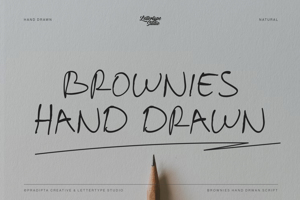 Brownies Handdrawn