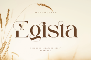 Related font Egista