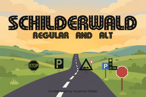Related font Schilderwald