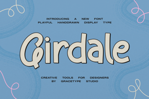 Related font Girdale