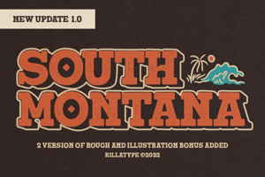 Related font South Montana Rough