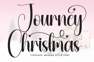 Related font Journey Christmas