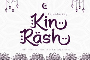 Related font Kin Rash