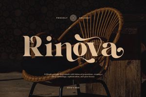 Related font Rinova