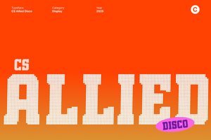 Related font CS Allied Disco