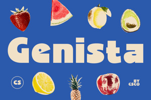 Related font CS Genista