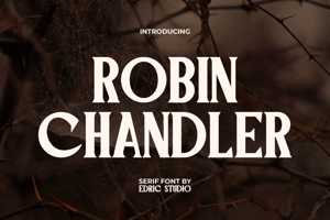 Related font Robin Chandler