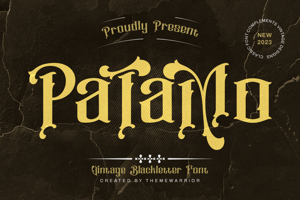 Related font Patamo
