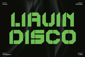 Related font Liavin Disco