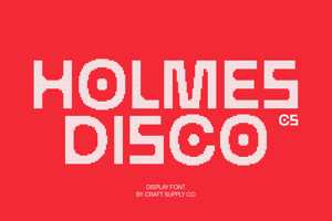 Related font CS Holmes Disco