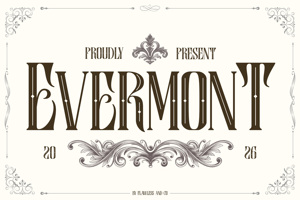 Related font EVERMONT