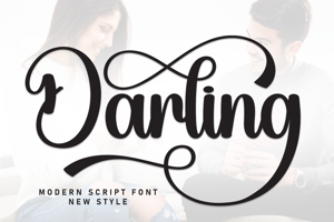 Related font Darling