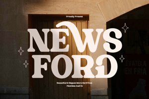 Related font NEWSFORD