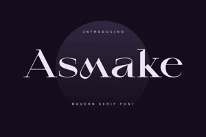 Related font Asmake
