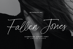 Fallen Jones Font