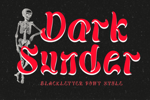 Related font Dark Sunder