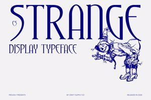 Related font CS Strange
