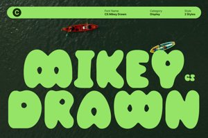 Related font CS Mikey Drawn
