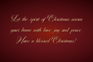 Related font Christmas Calligraphy