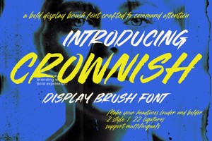 Related font Crownish