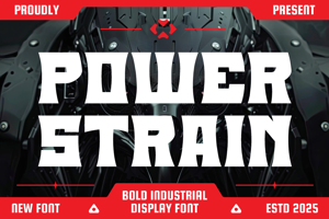 Related font Power Strain