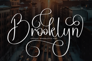 Related font Brooklyn