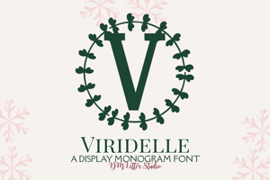 Related font Viridelle Monogram