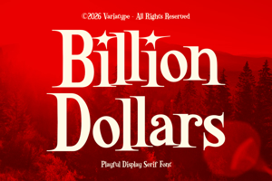 Related font Billion Dollars