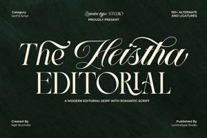 Related font LT The Heistha Editorial