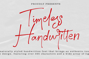 Timeless Handwriten