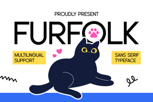 Related font FURFOLK