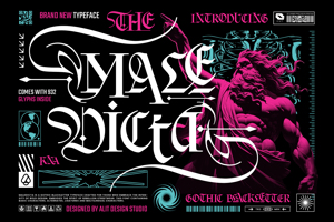 Related font Maledicta