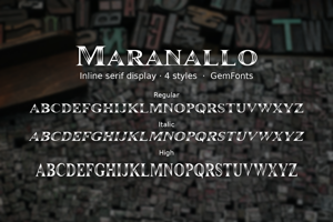 Related font Maranallo